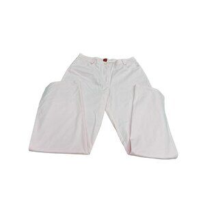 Olsen Europe Lena women’s pink pants 98 % cotton 2% elastane size 8 SKU 3536